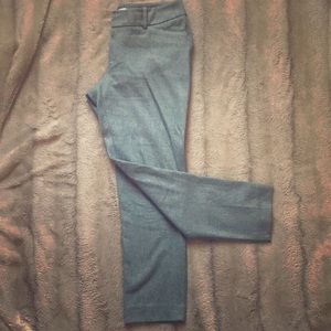 Gray slacks